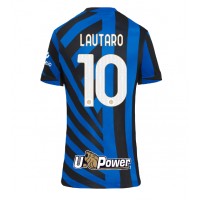 Inter Milan Lautaro Martinez #10 Fußballbekleidung Heimtrikot Damen 2024-25 Kurzarm